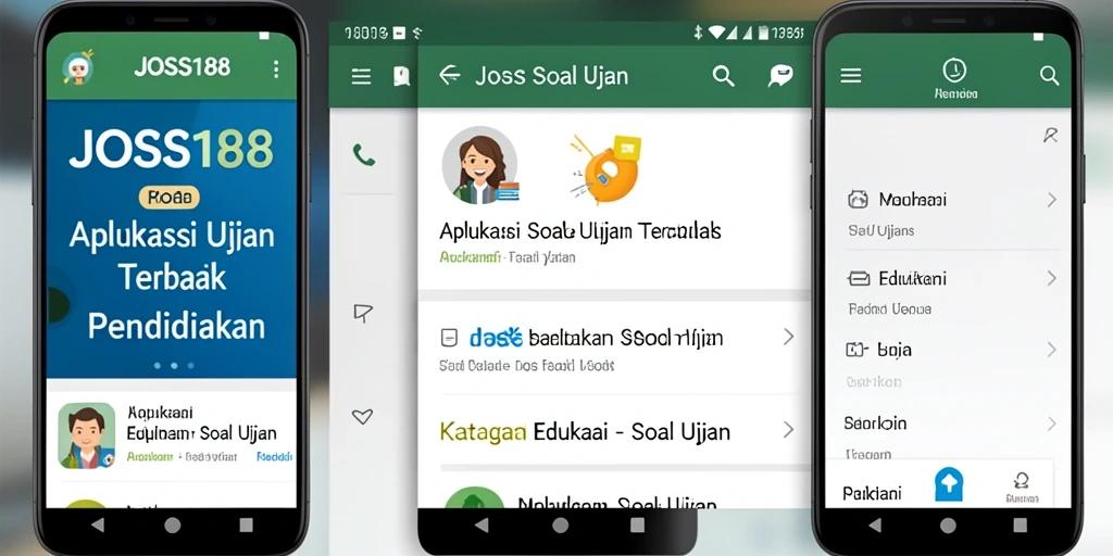 Tampilan antarmuka JOSS188 yang menarik dan fungsional.
